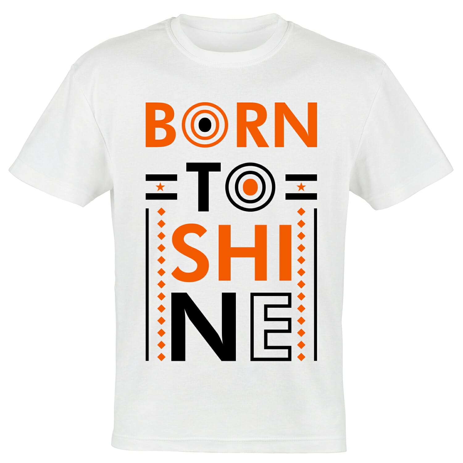 BORN-TO-SHINE-tshirt-design