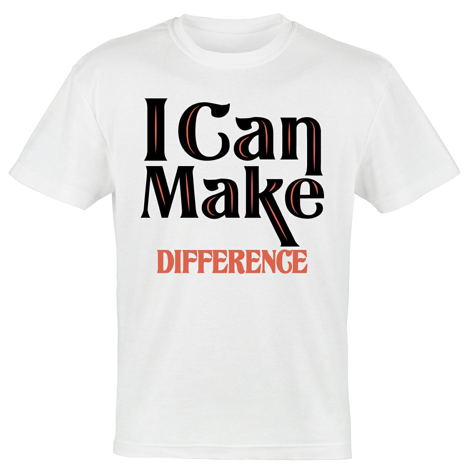 I can make difference tshirt design