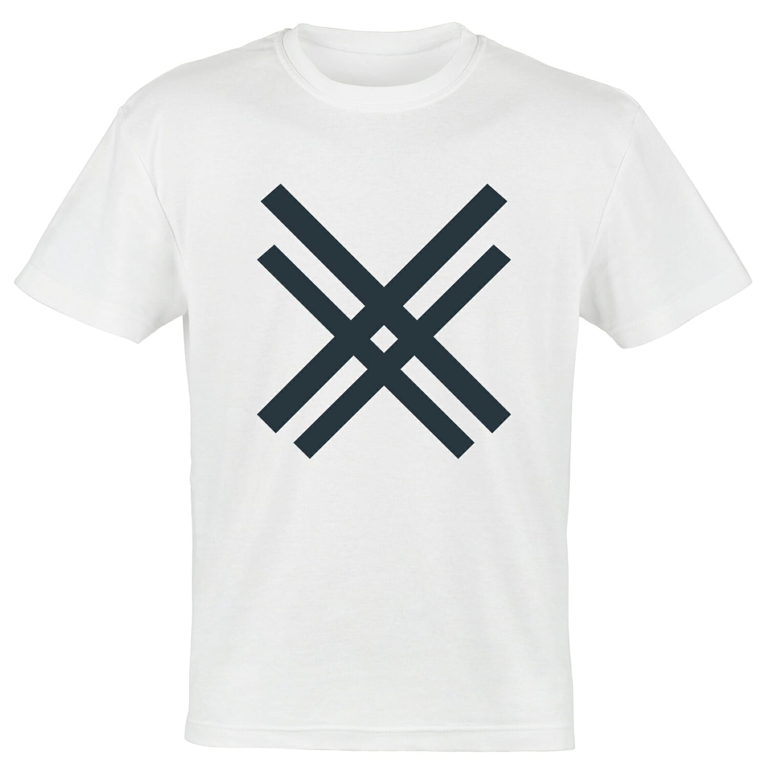 simply double cross tshirt design