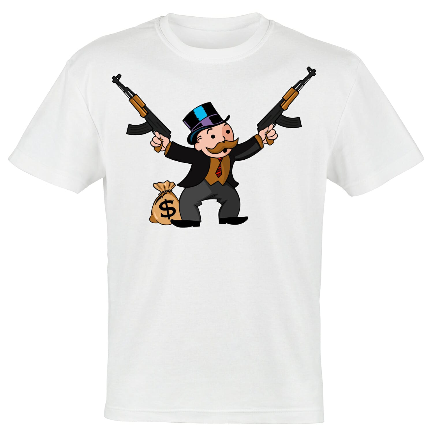 Funny Robber Tshirt Design