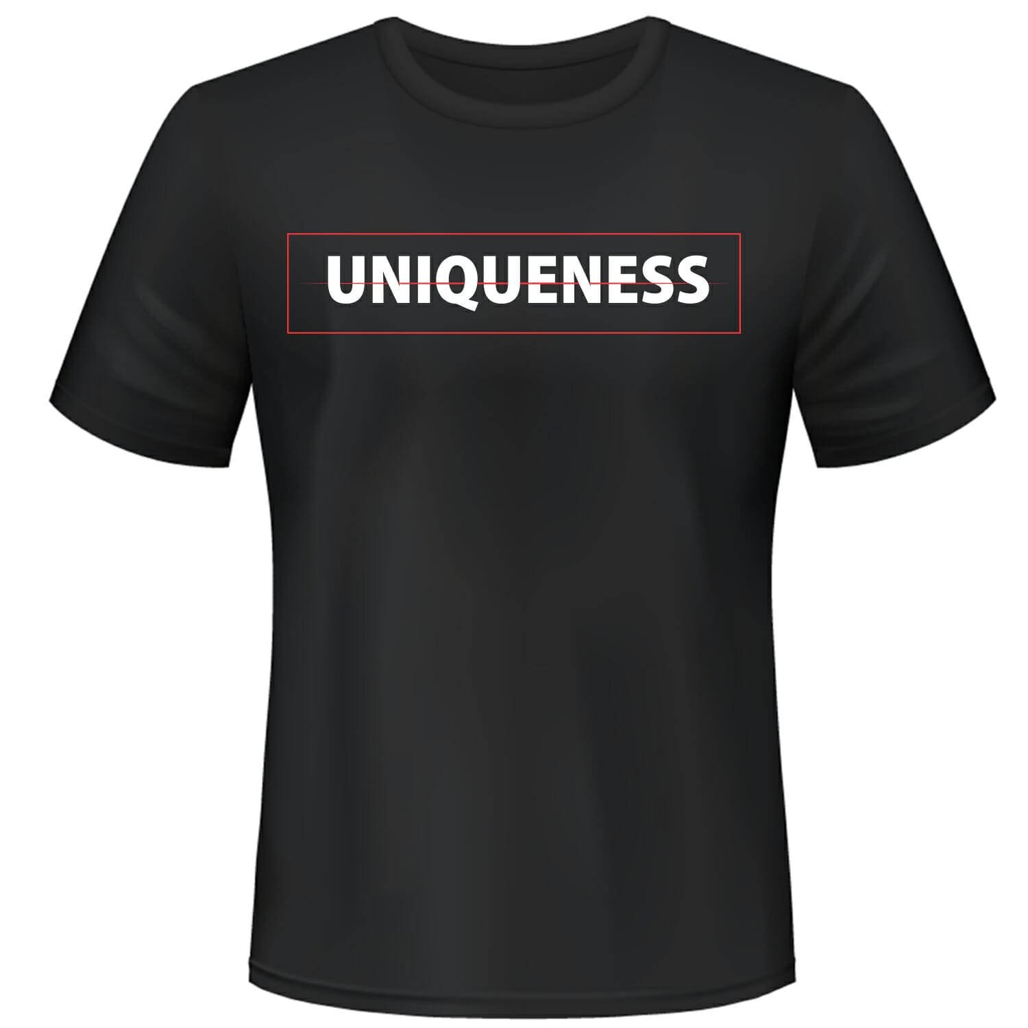 uniqueness-Tshirt-design
