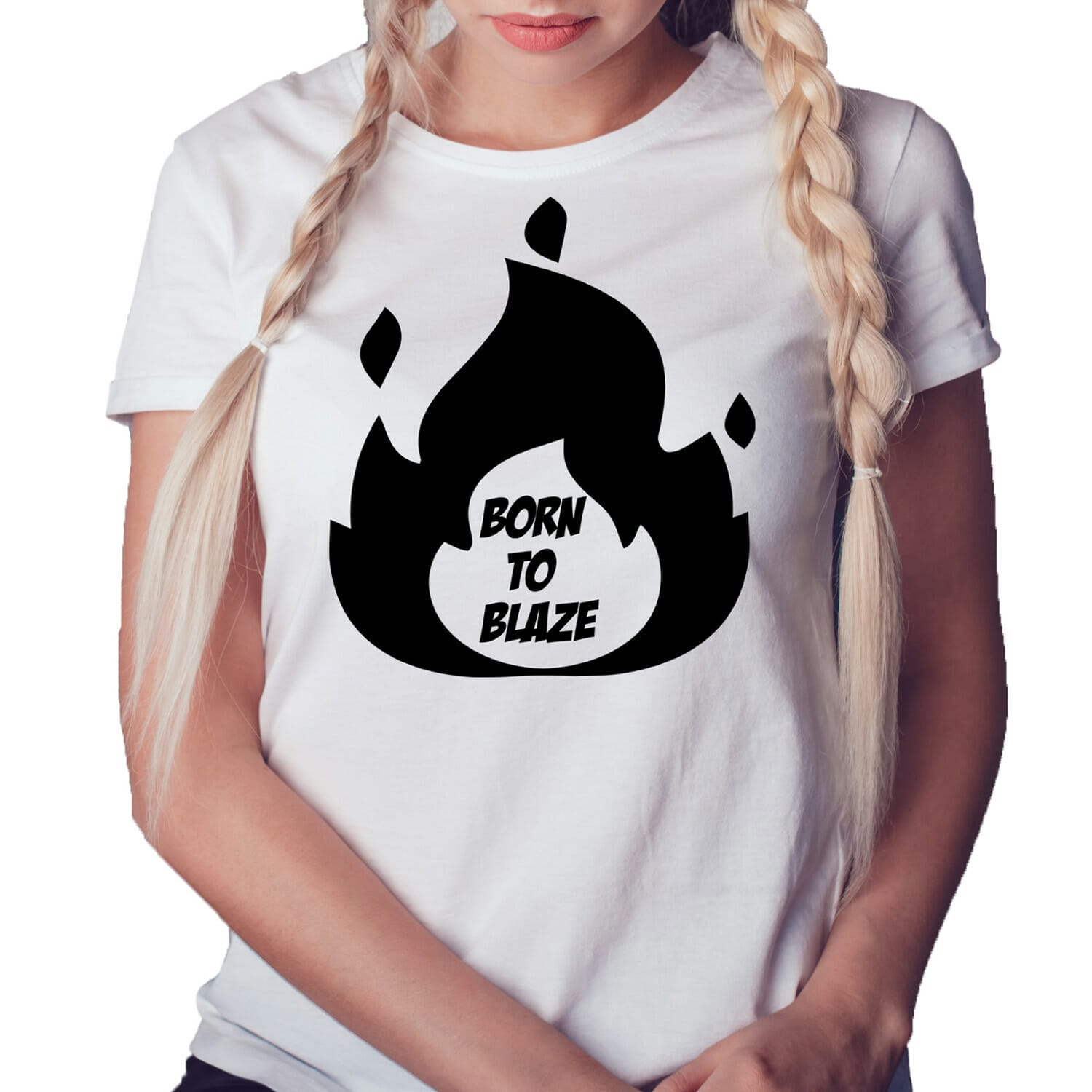 Born to blaze Tshirt Design
