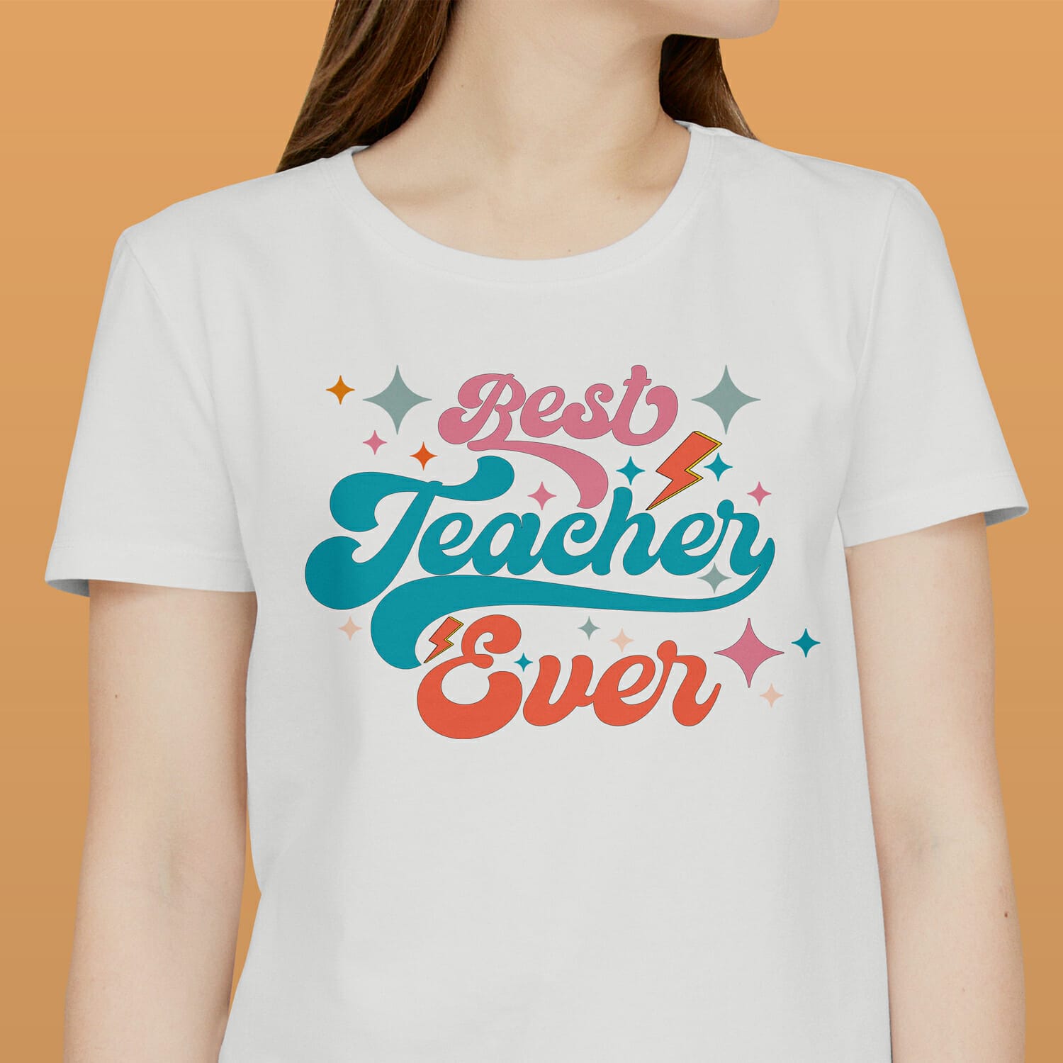 Best Teacher Ever T-shirt design for Teacher