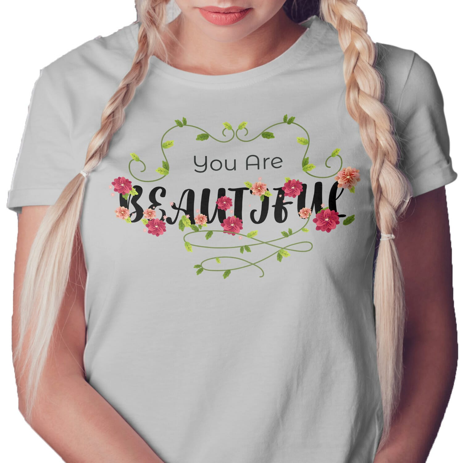 you are beautiful t shirt design for girls