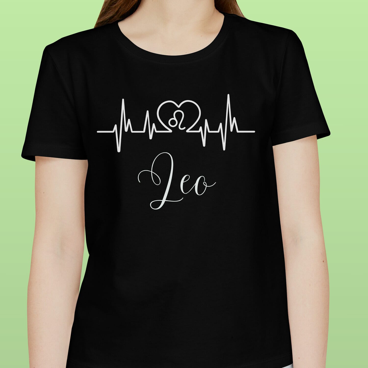 Leo Zodiac T-Shirt Design For Girls