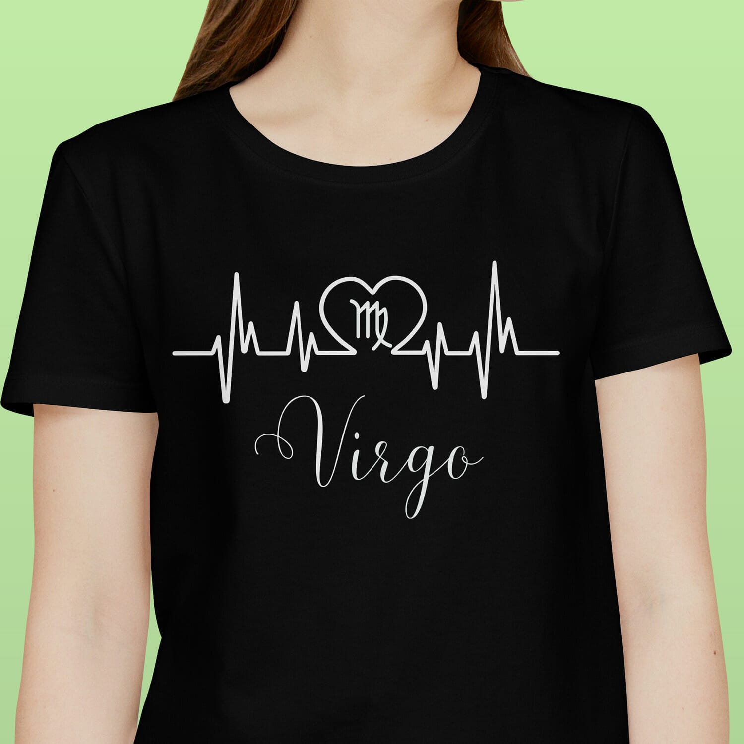 Virgo Zodiac T-Shirt Design For Women