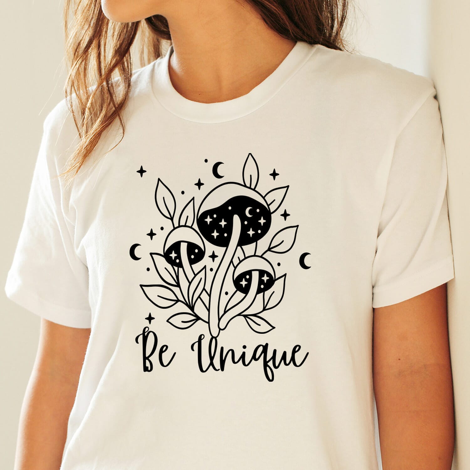 Boho Inspirational Be unique T-shirt Design