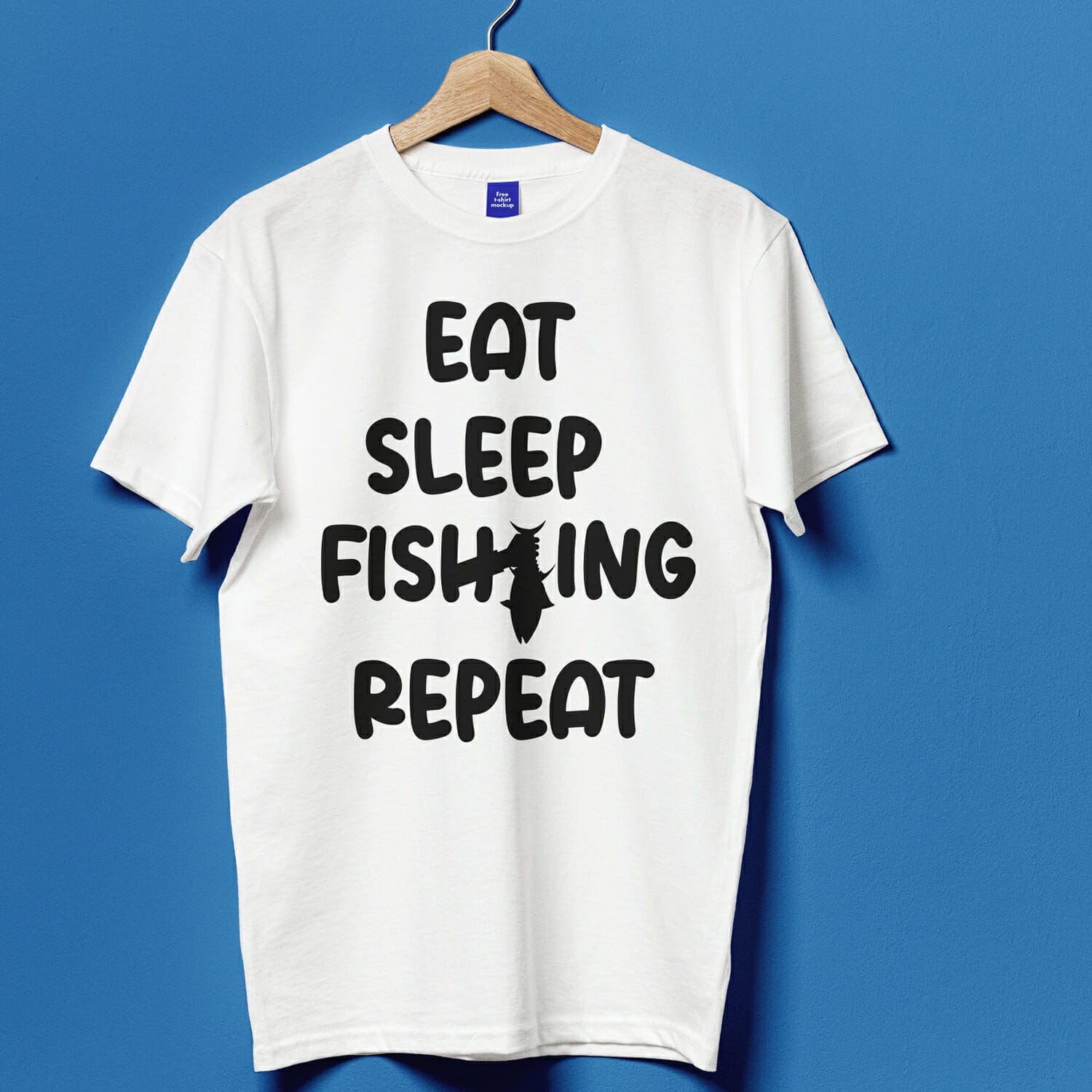 Eat Sleep Fishing Repeat T-shirt Design