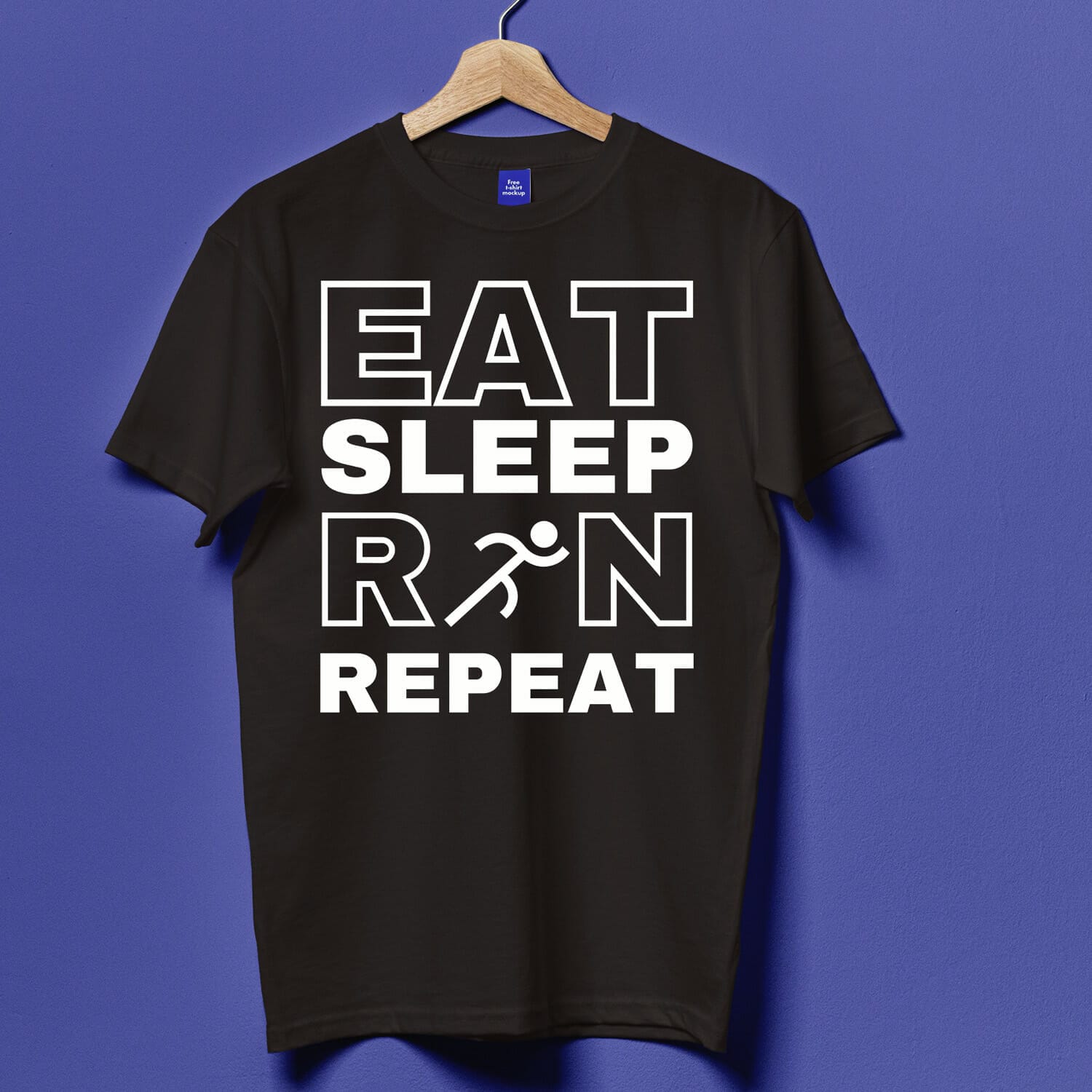 Eat sleep Run Repeat Tshirt Design