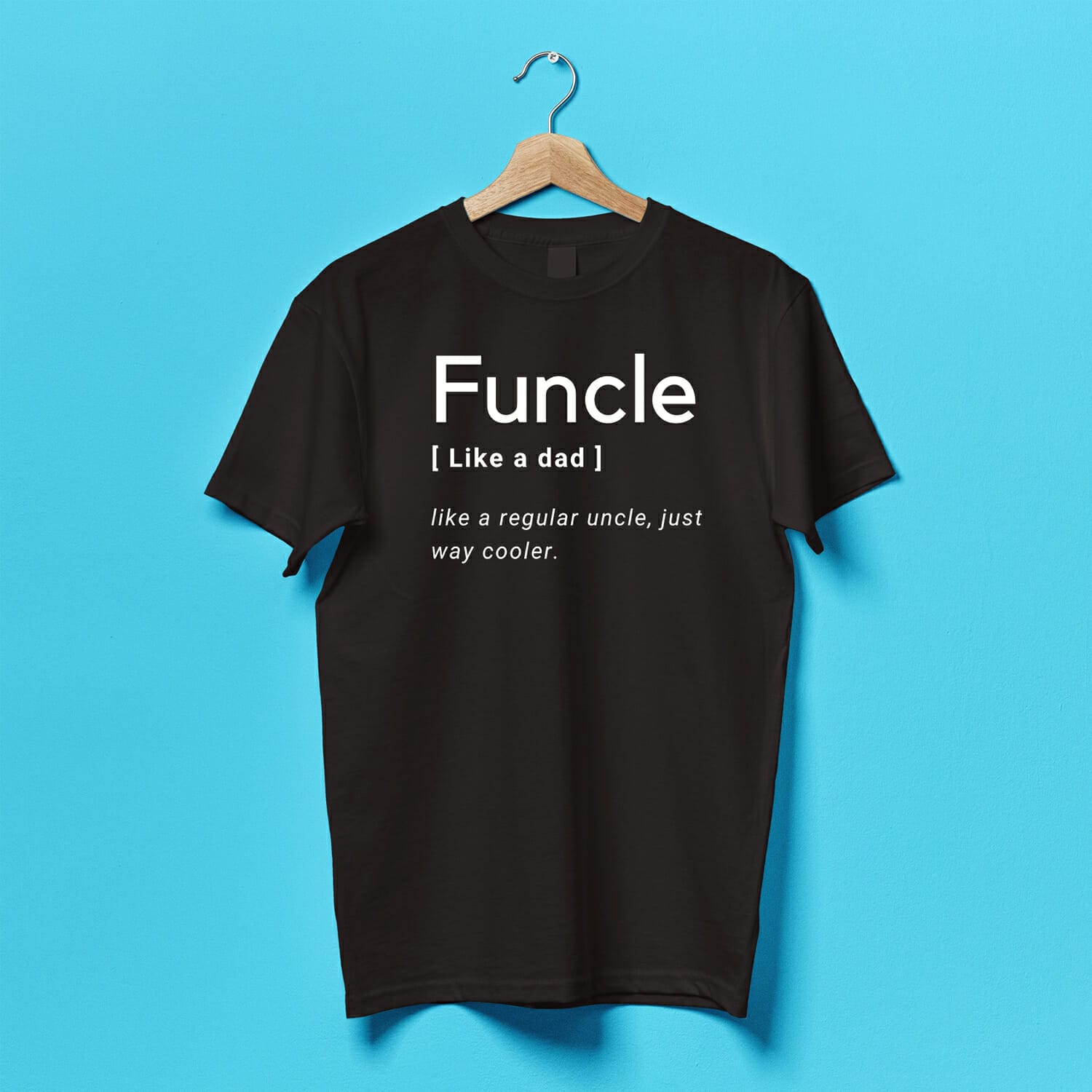 Funcle funny Uncle Definition T shirt design
