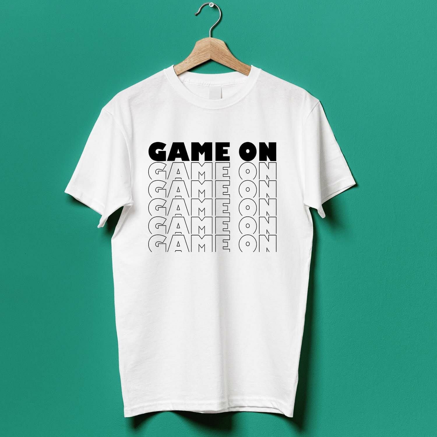 Game ON T-shirt design For Gamers