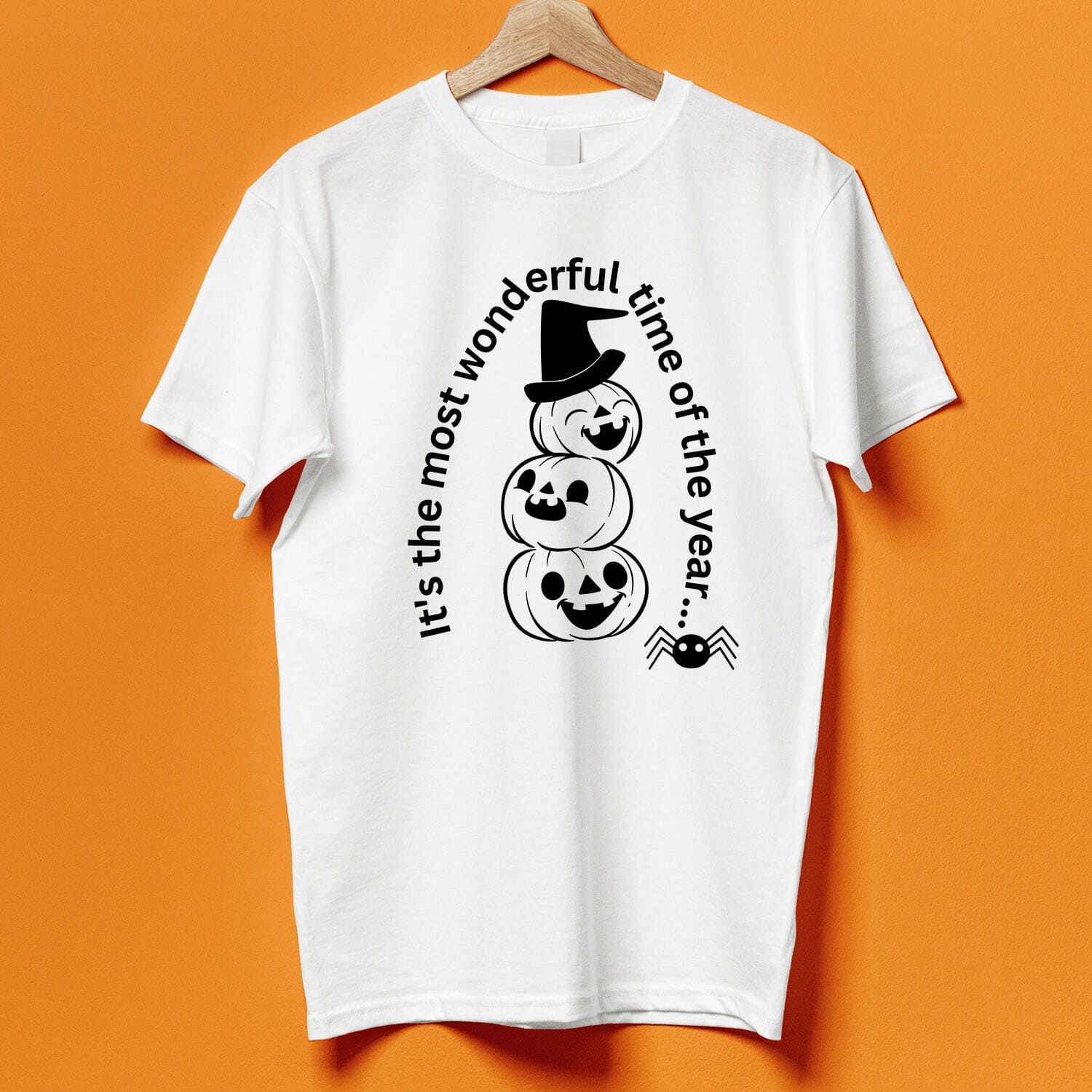 Ghost Pumpkin Halloween T-shirt Design