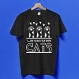 Life is better with Cats T-shirt Design