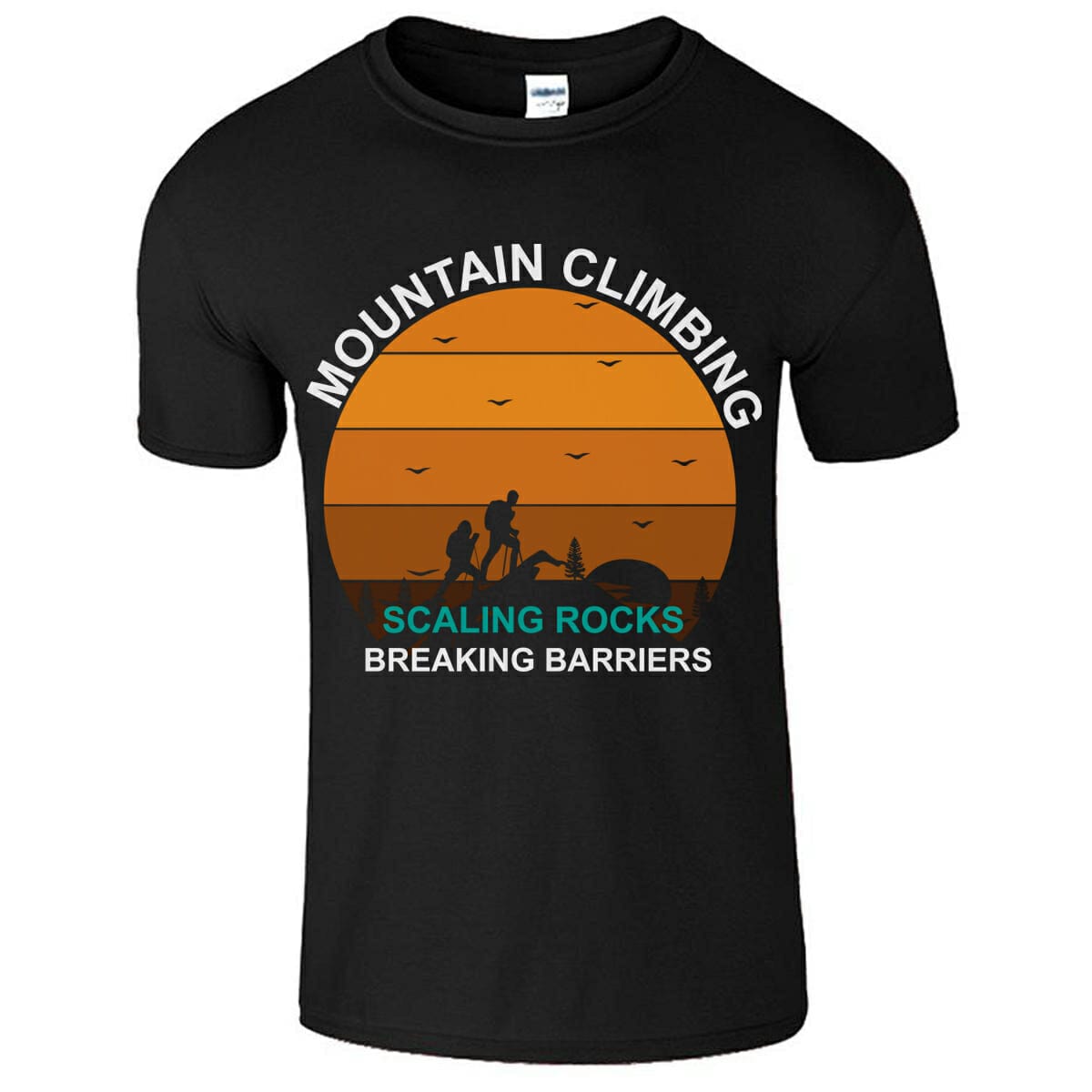 Mountain Climbing And Hiking T-Shirt Print Design