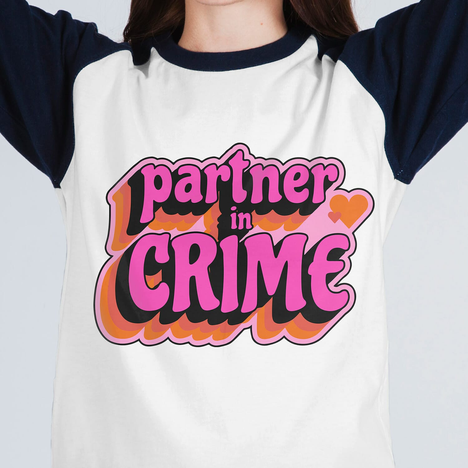 Partner in crime tshirt design