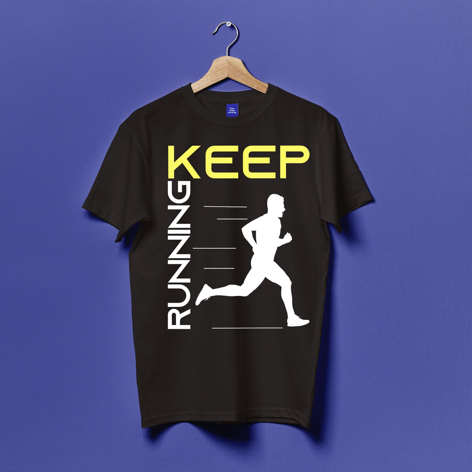Keep Running Tshirt Design