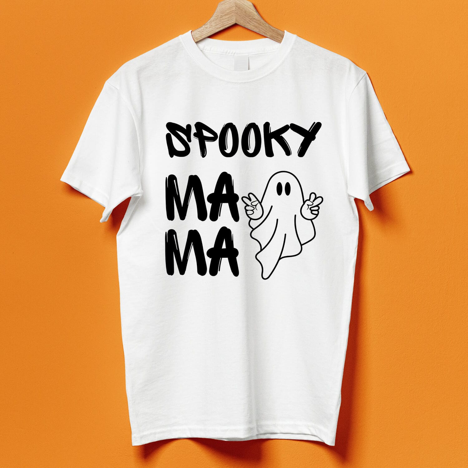 Spooky Mama Halloween T-shirt Design