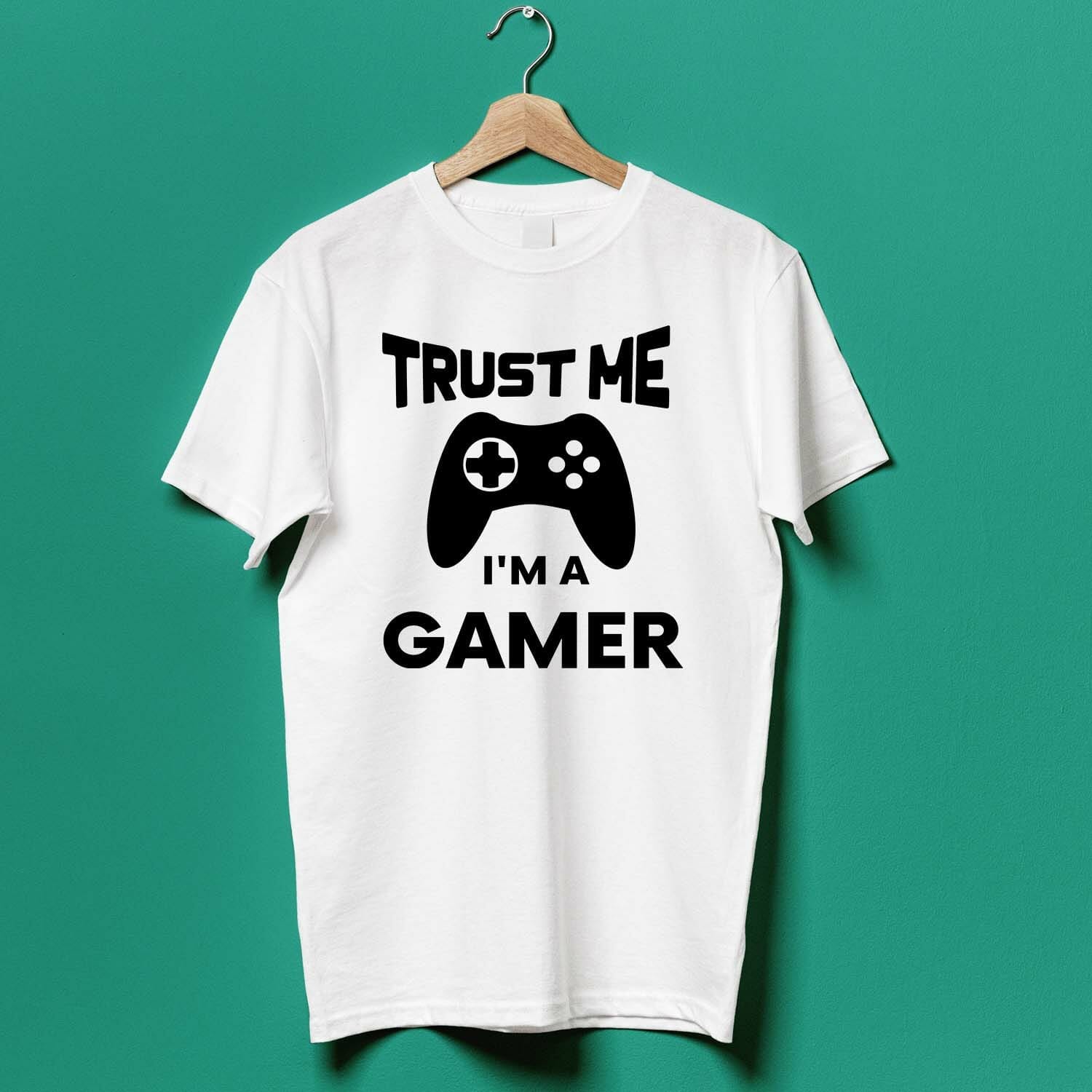 Trust Me I'm a gamer T-shirt Design