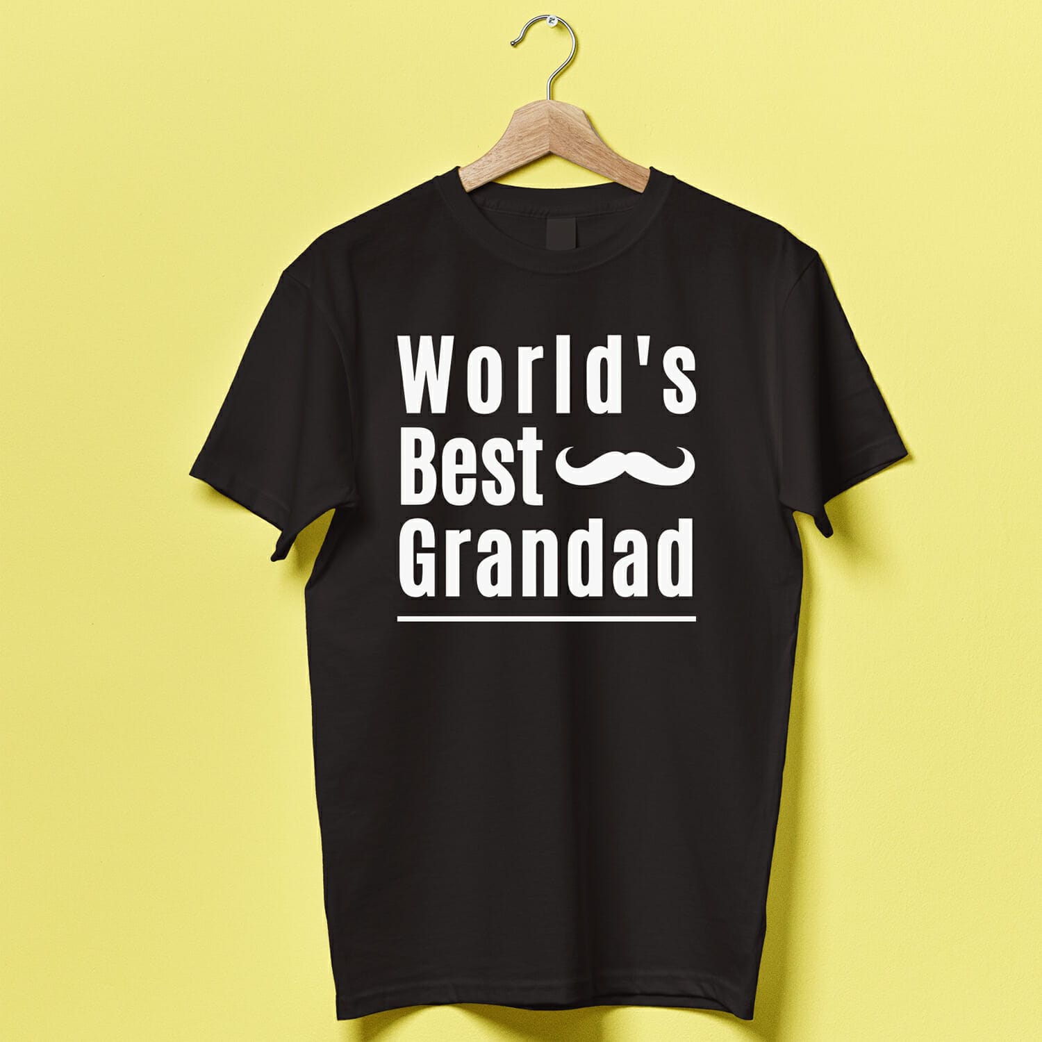 World's Best Grandad T-shirt Design