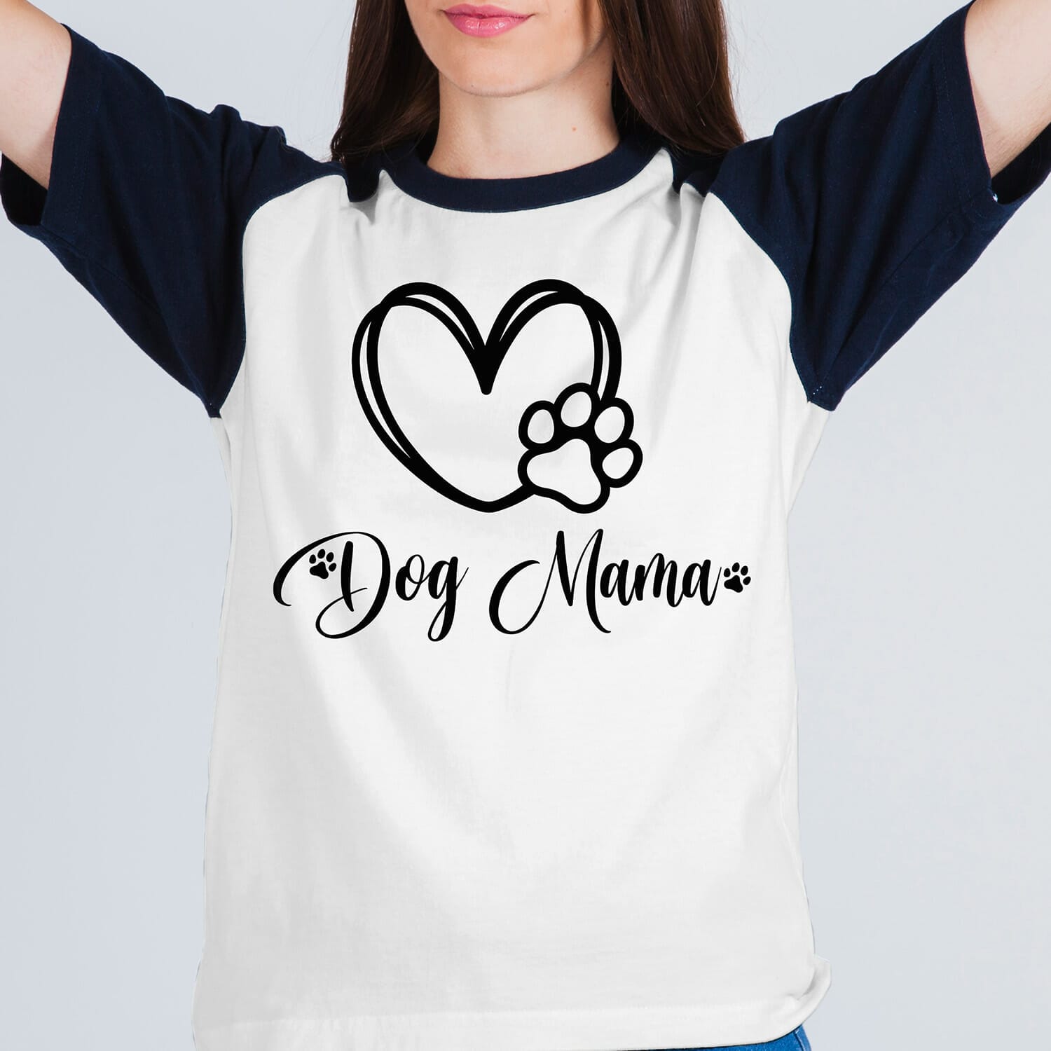 Dog mama Tshirt design