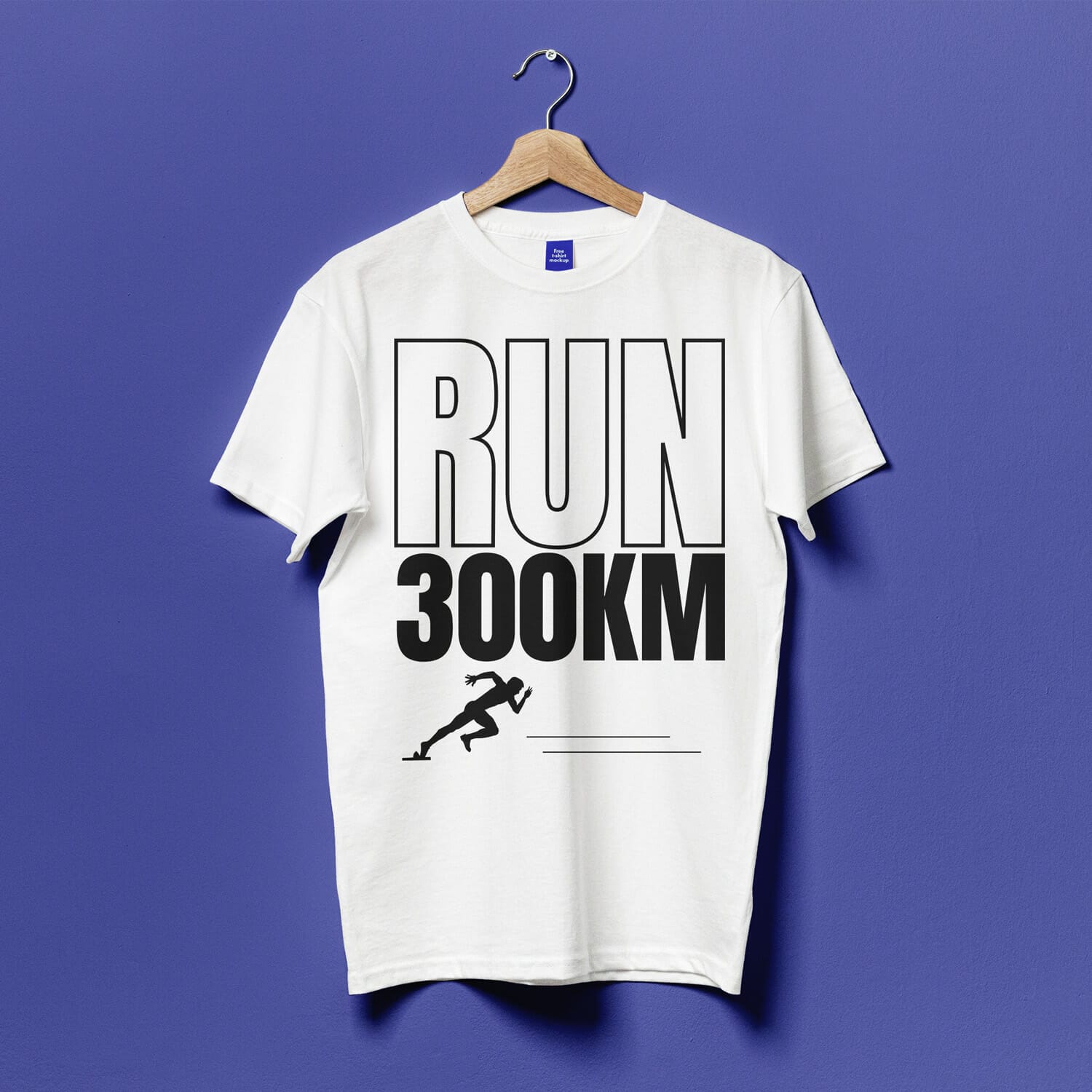 Run 300KM T-Shirt Design For Running