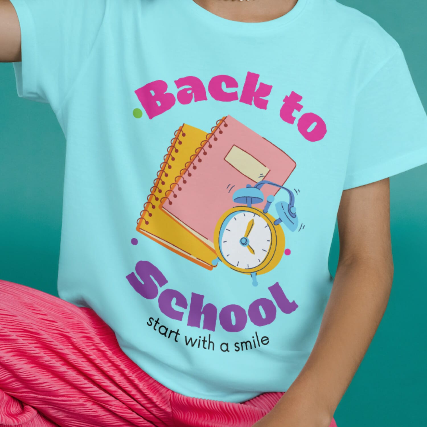 Back to school Kids tshirt design