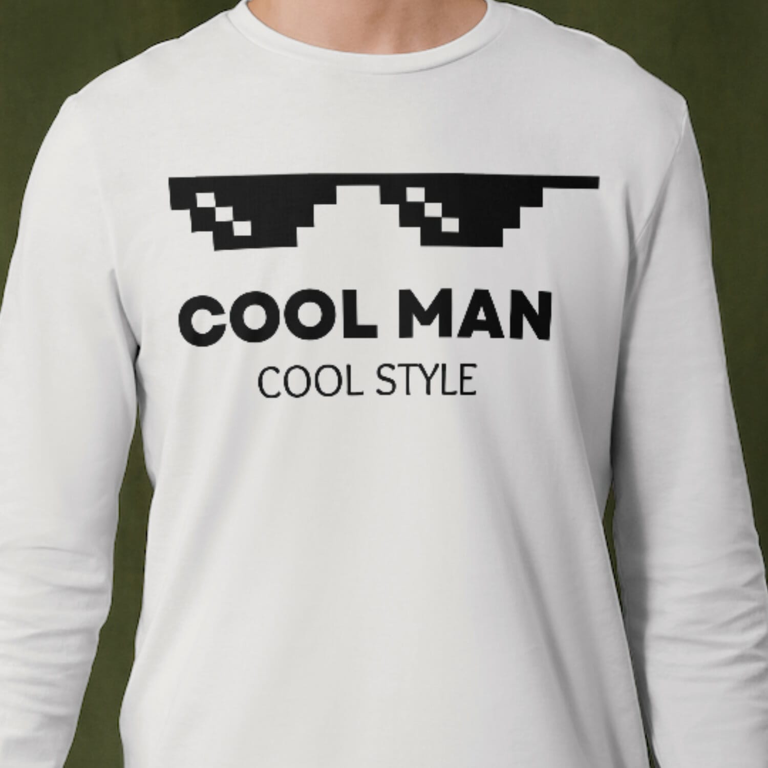 Free Design For T shirt Printing Cool man cool style