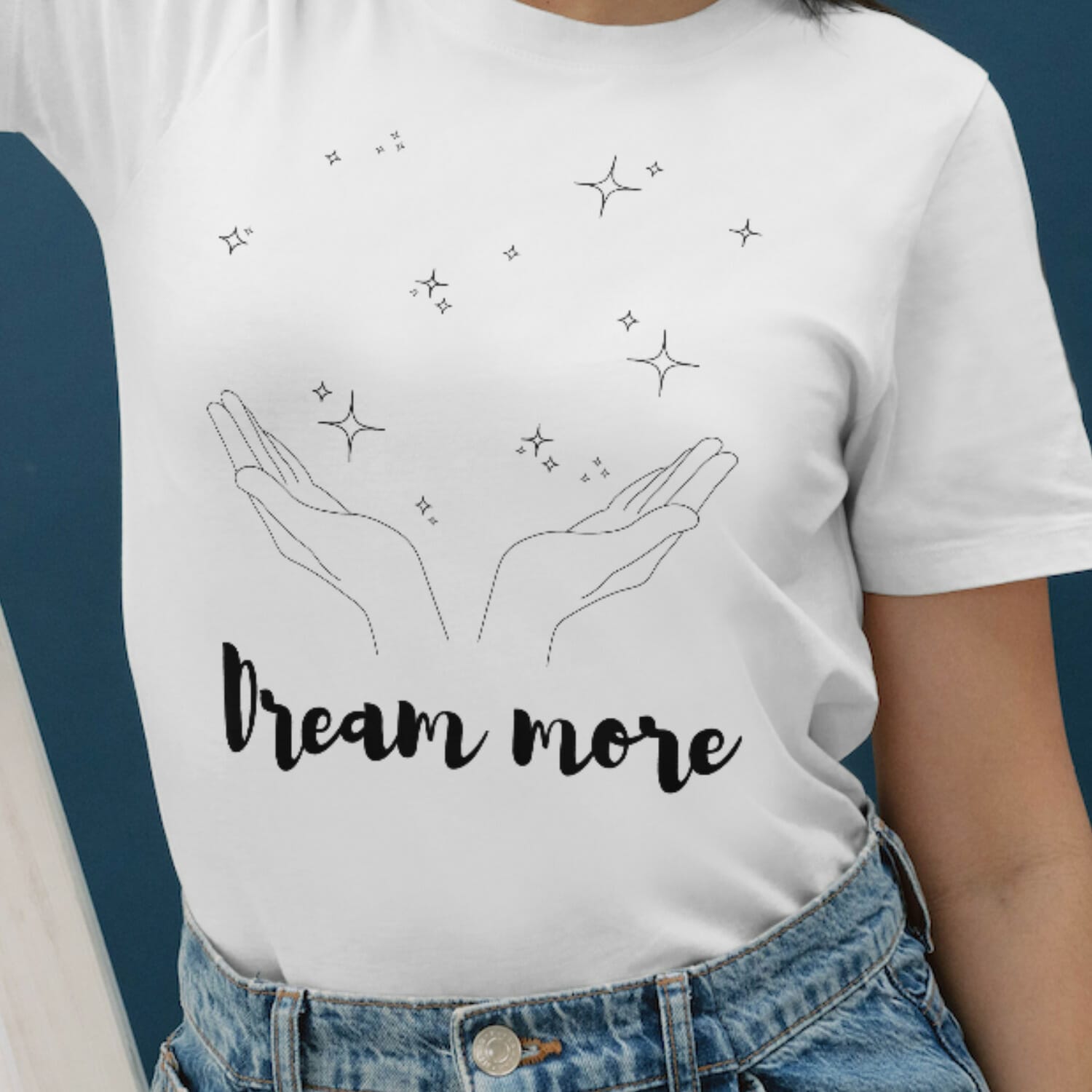 Dream more - Motivational Tshirt design