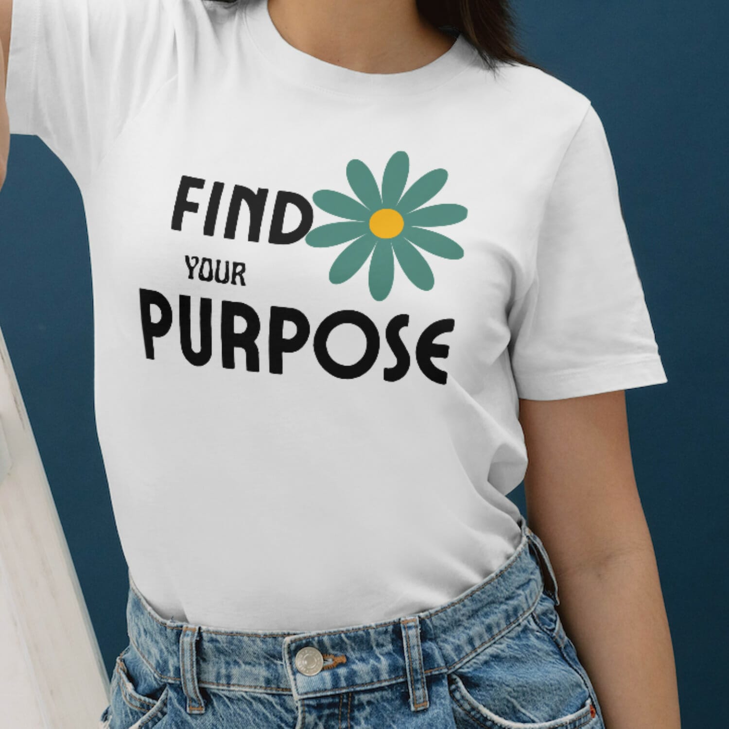 Find Your Purpose Motivational Tshirt Design