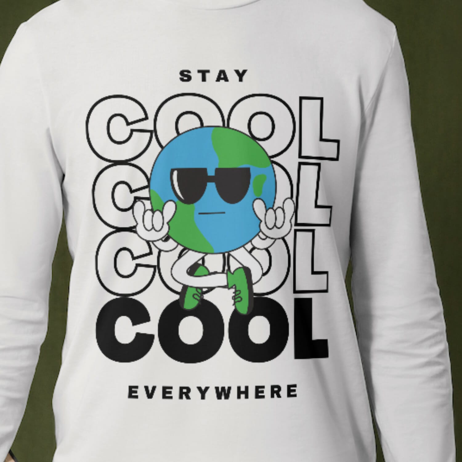 Cool Man Cool Style Tshirt Design