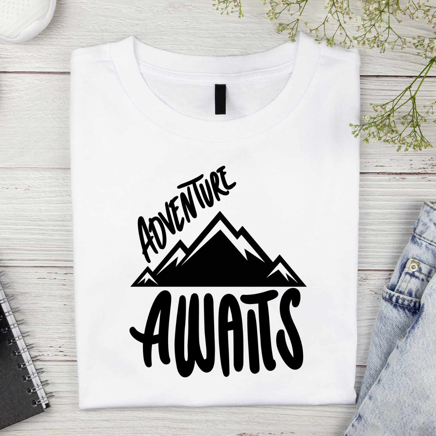Adventure Awaits T-shirt Design
