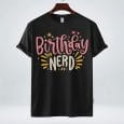 Birthday Nerd Stars T-Shirt Design