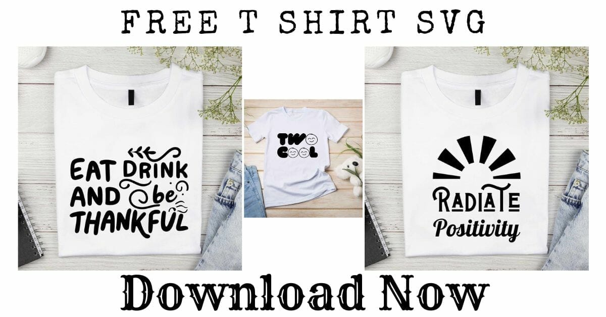 Free T shirt SVGs