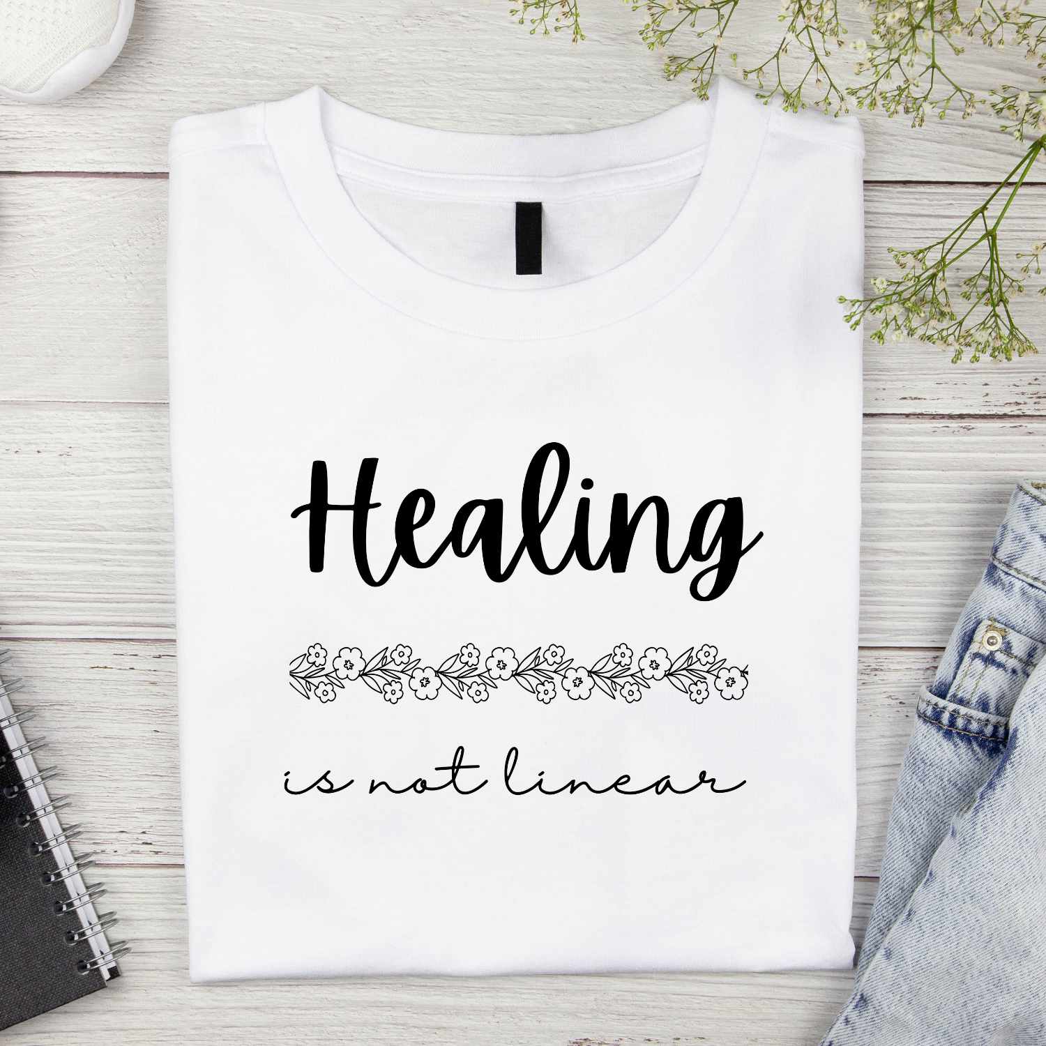 Healing is not Linear T-shirt Design