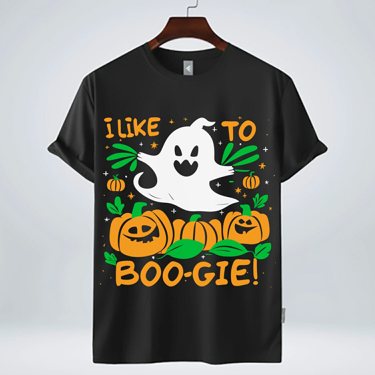 I Like To Boo-Gie HalloweenT-Shirt Design