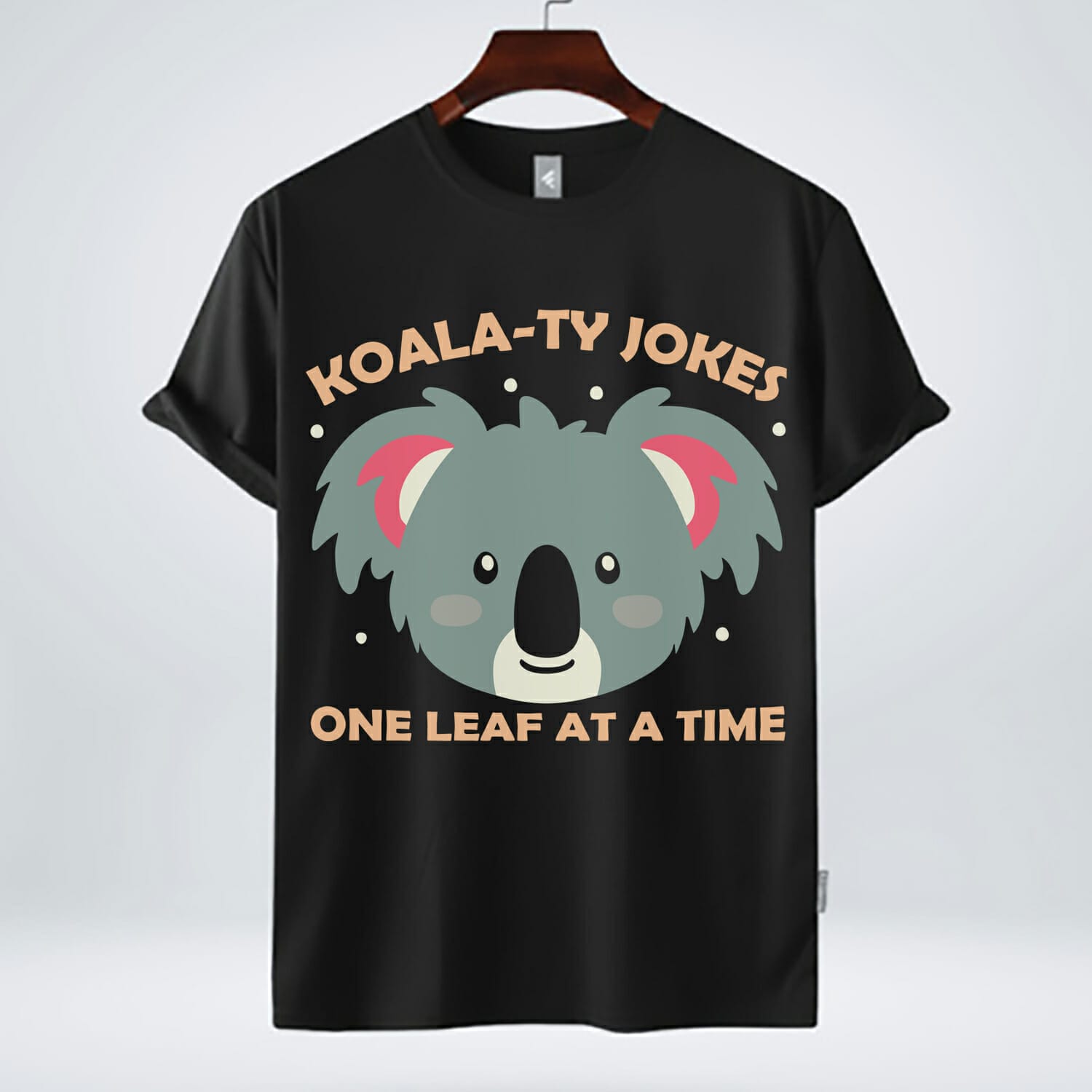 Hilarious Koala-Ty Jokes Tee design