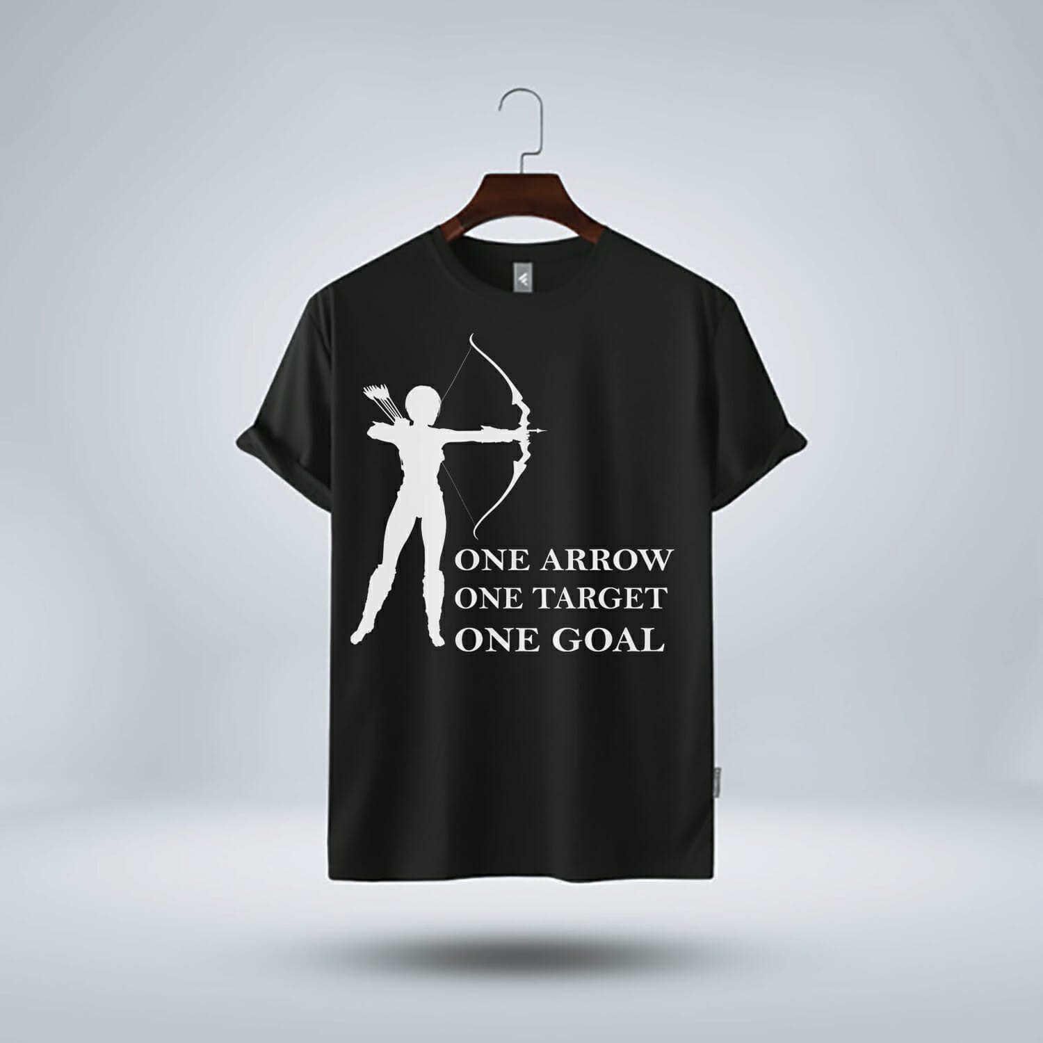 One Arrow One Target One Goal T-Shirt Design