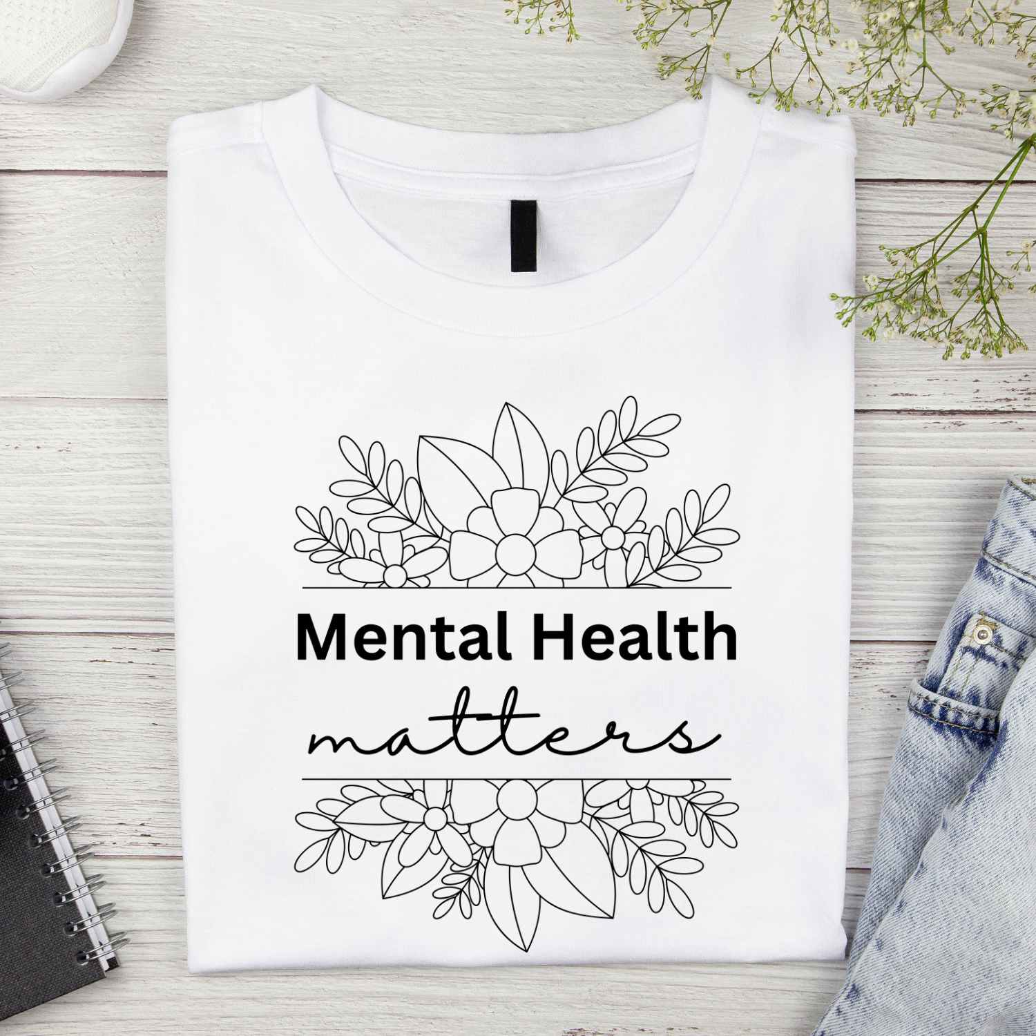 Mental Health Matters T-shirt Design