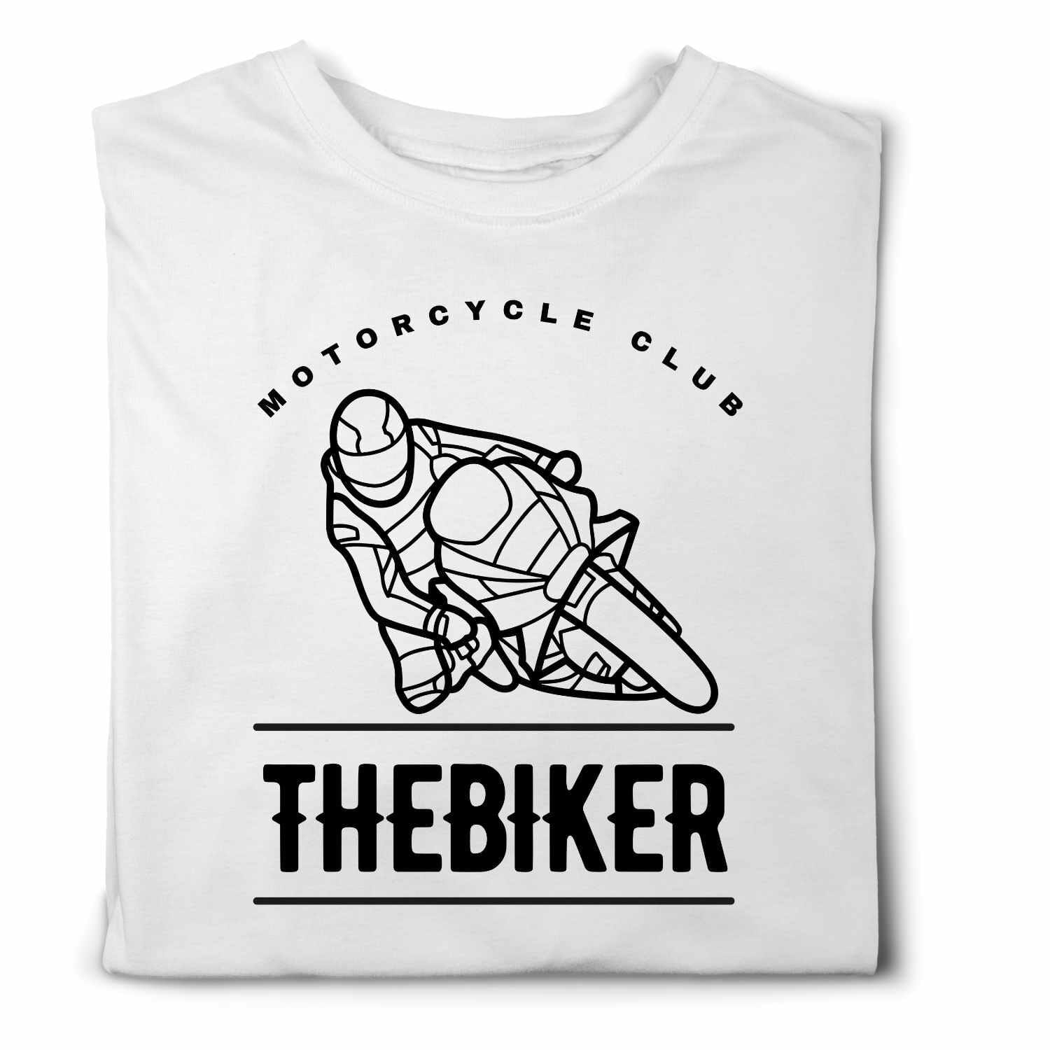 MotorCycle Club The Biker T-shirt Design