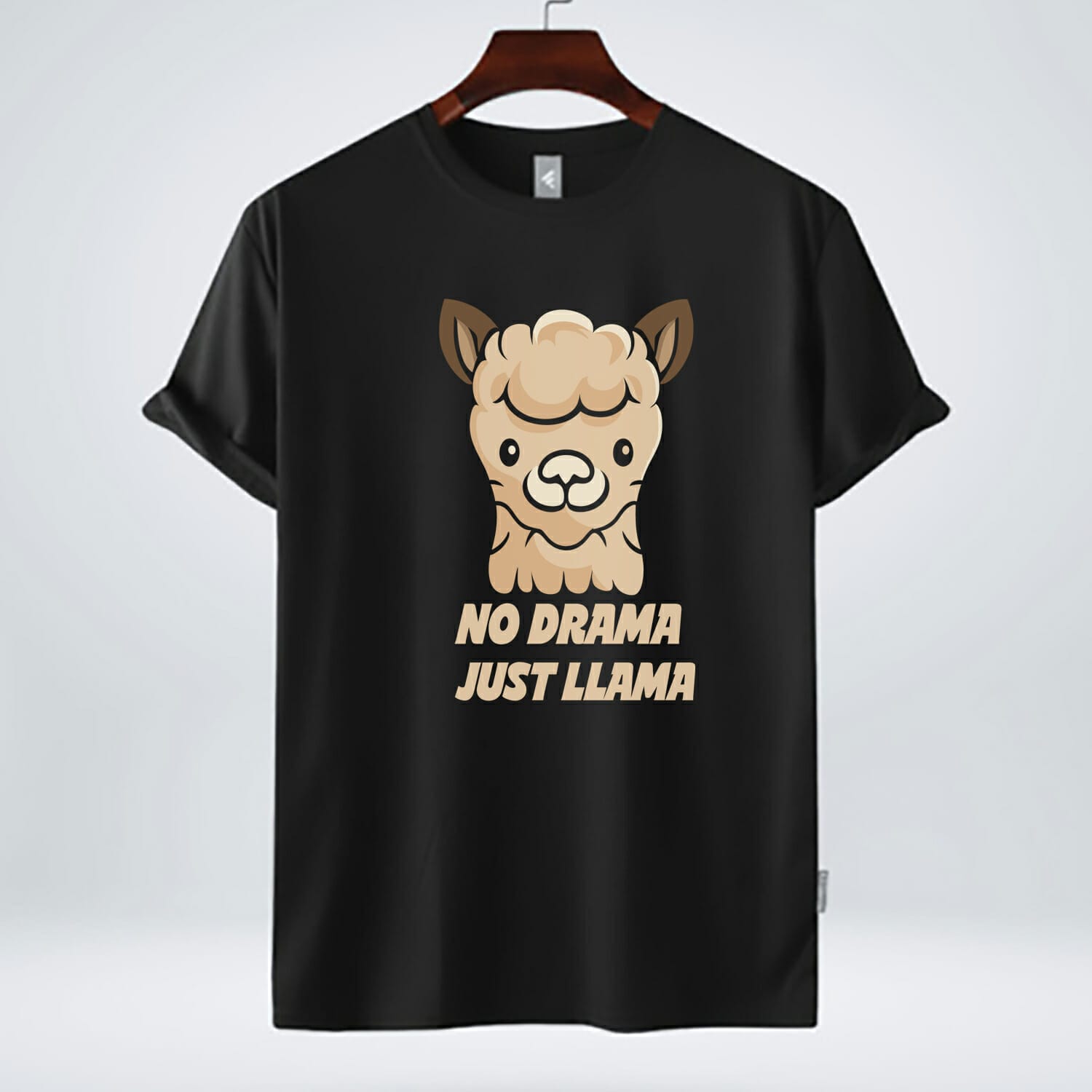 No Drama Just Llama T-Shirt Design