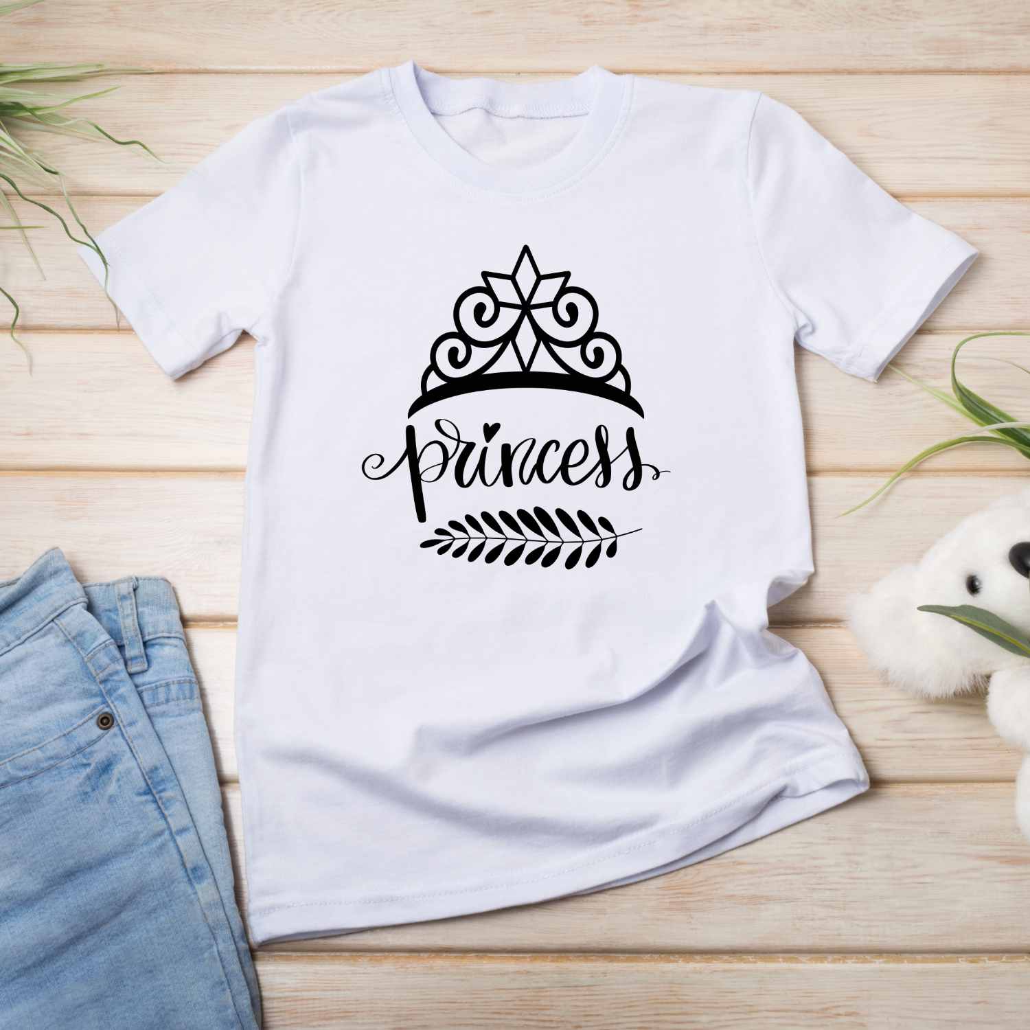 Princess Crown T-shirt Design
