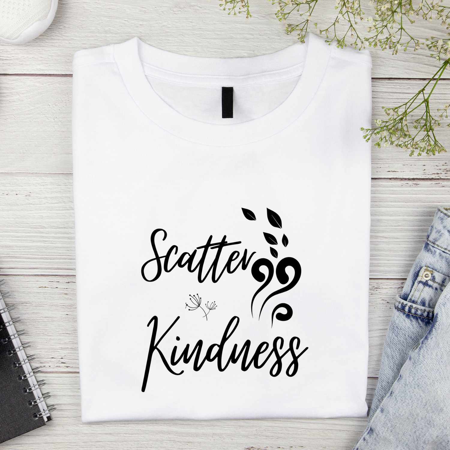 Scatter Kindness T-shirt Design