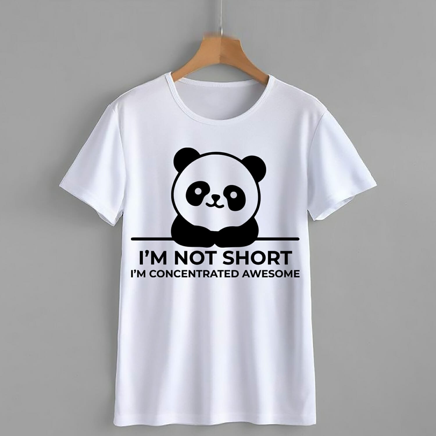 I'm Not Short I'm Concentrated Awesome T-Shirt Design