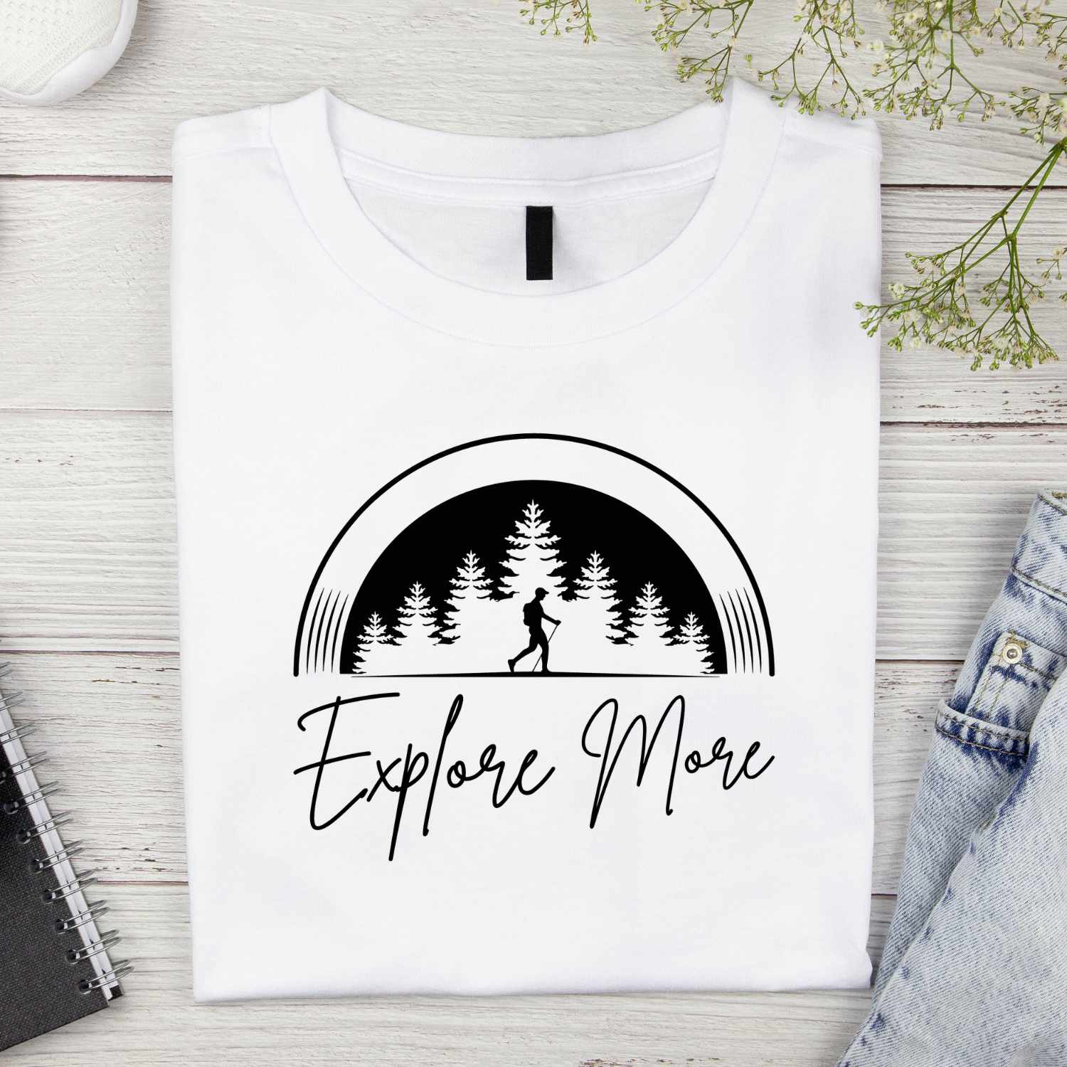 Explore More T-shirt Design For Hiking