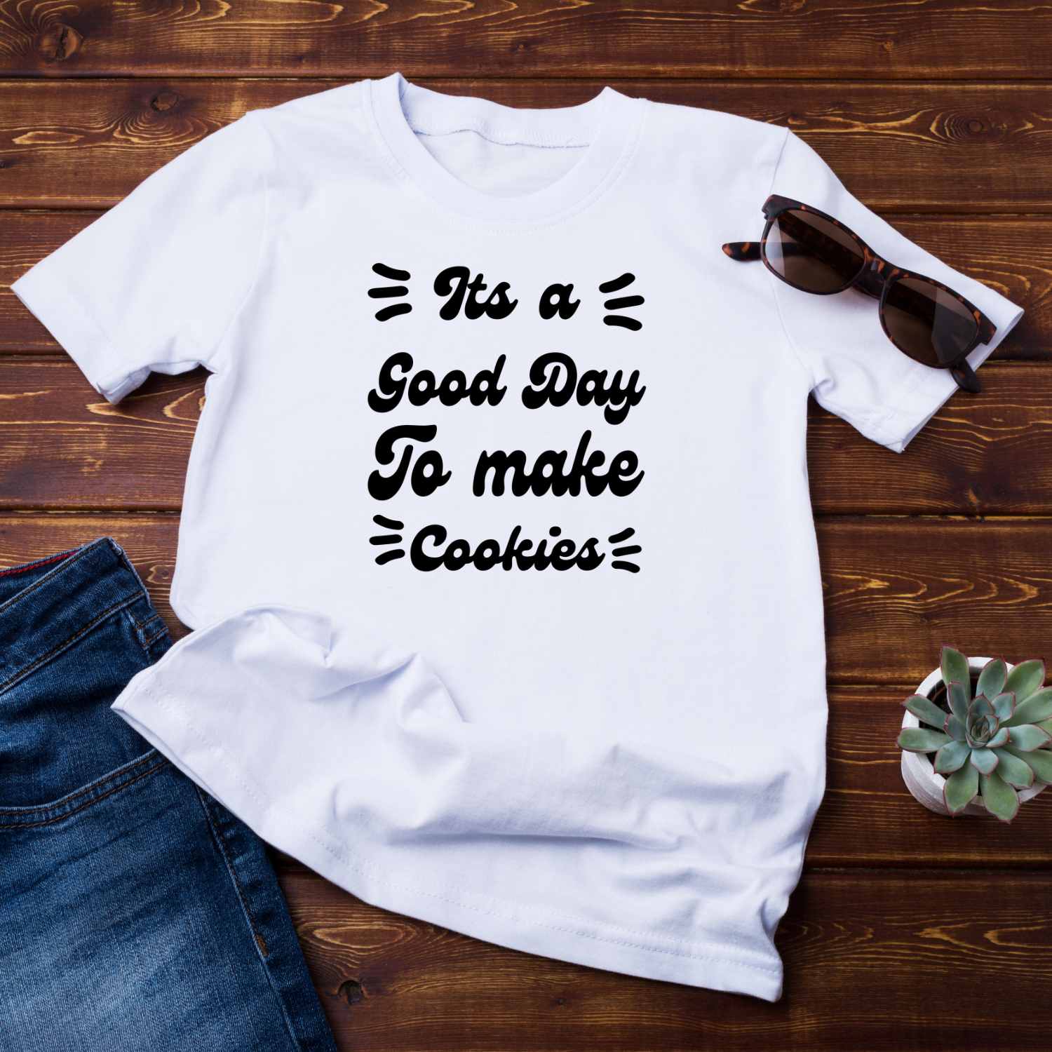 Its a good Day to make Cookies Bakers T-shirt Design