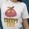 Groovy Halloween creepy chic T shirt Design