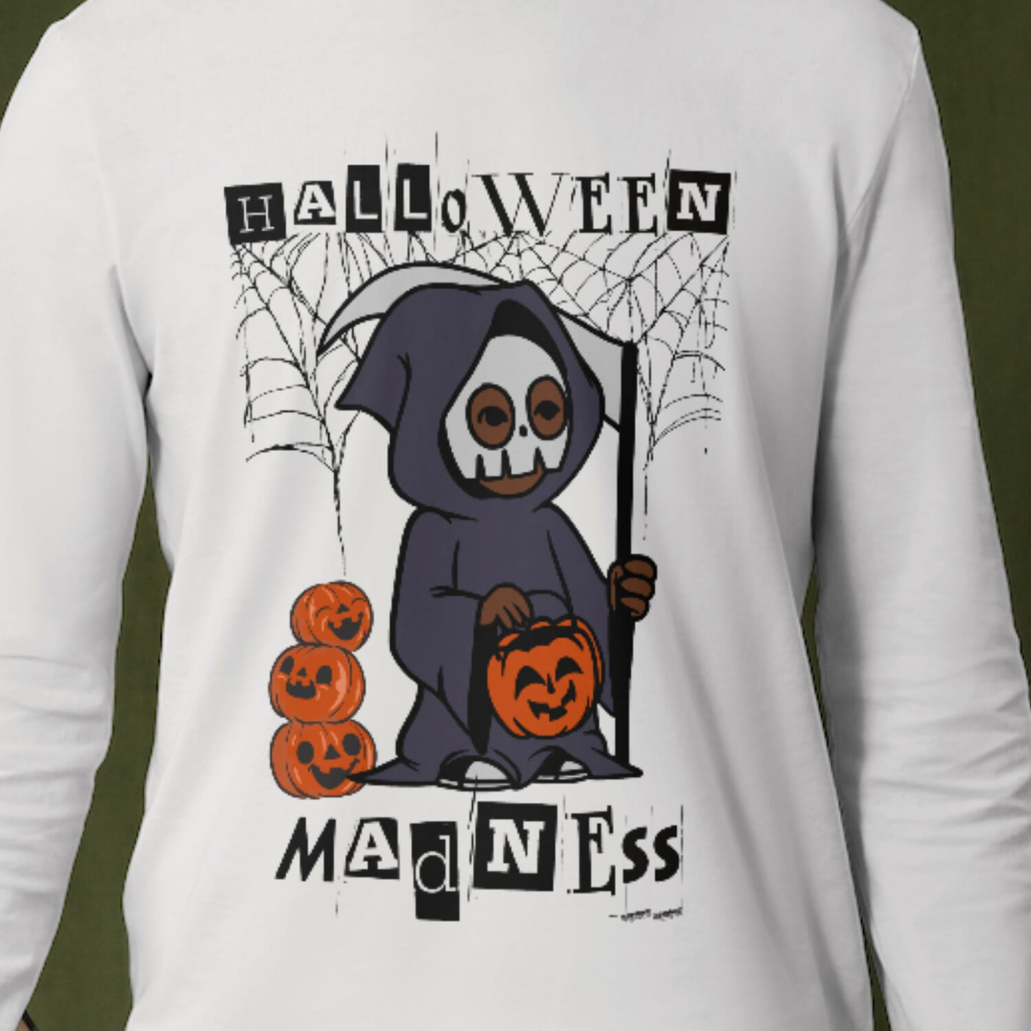 Halloween madness - Grimm Reaper Tshirt Design