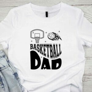 BasketBall Dad T-shirt Design