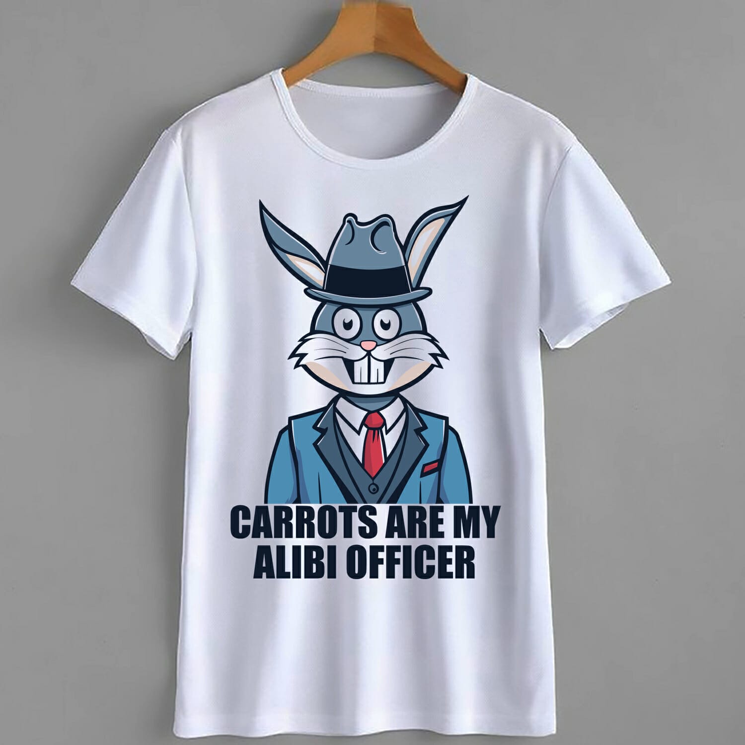 Carrots are my alibi officer