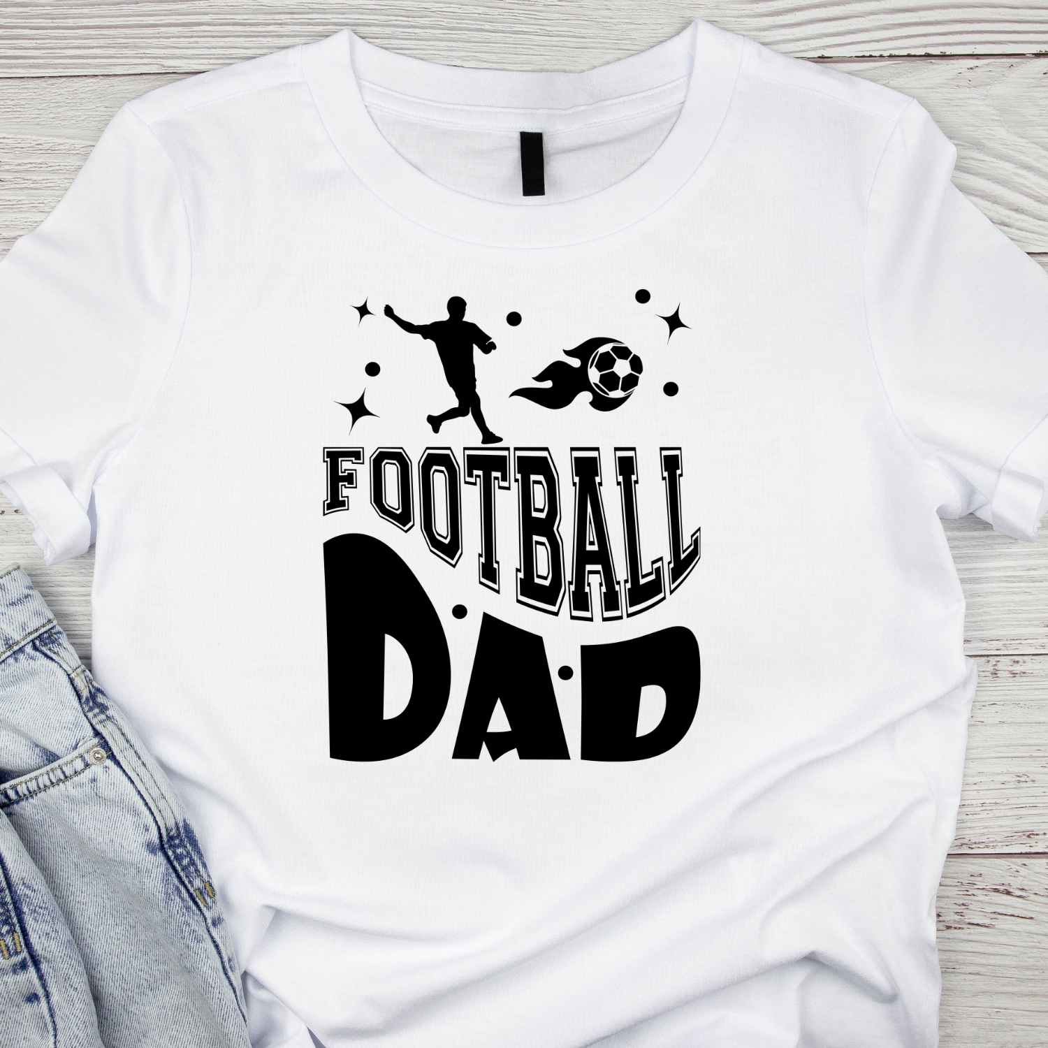 Football Dad T-shirt Design